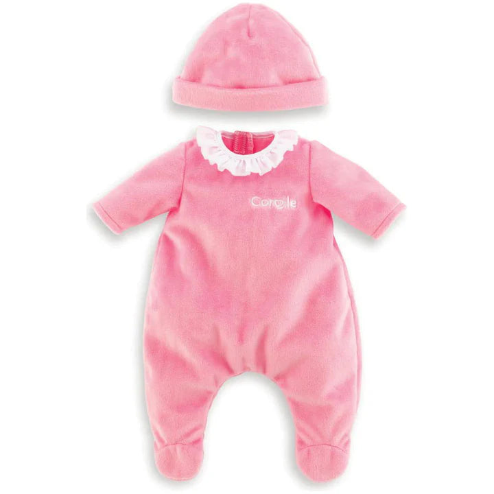 Corolle Baby Doll Pink Pajamas for 12" Doll