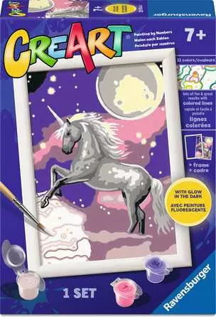 CreArt Paint by Number - Unicorn
