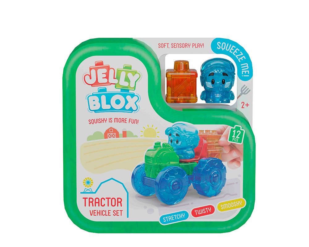Jelly Blox Tractor Set 12 Pcs