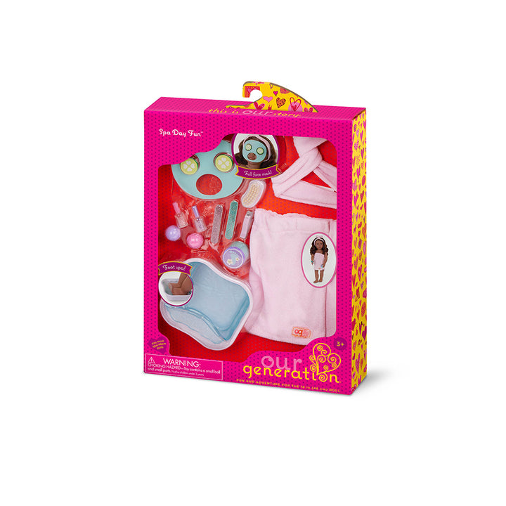 Our Generation Accessories -  Spa Day Fun for 18" Doll
