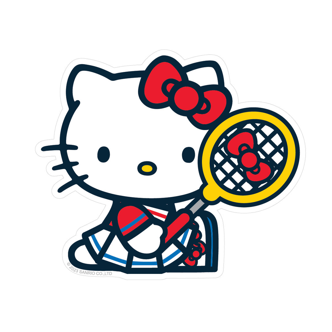 Pipstickers Hello Kitty Tennis Pro Vinyl