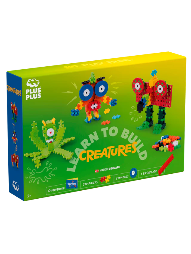 Plus-Plus Learn to Build - Creatures 240 Pcs