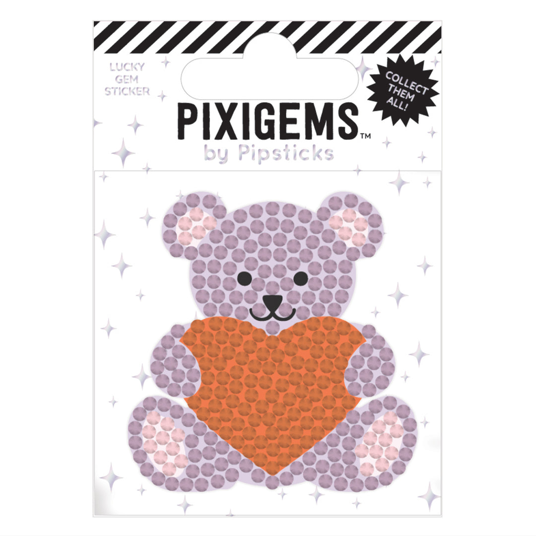 Pipsticks Pixigem Stickers Tess Teddy