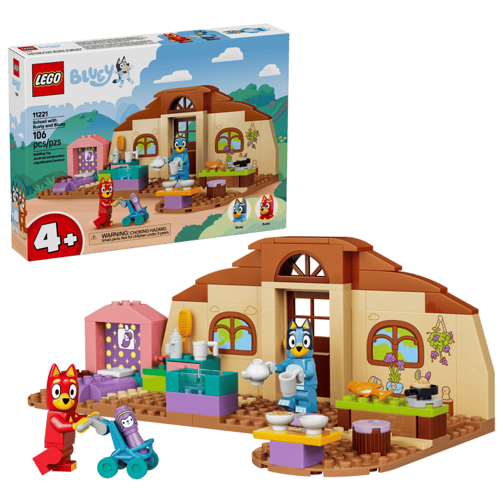 Lego® Bluey School with Rusty and Bluey