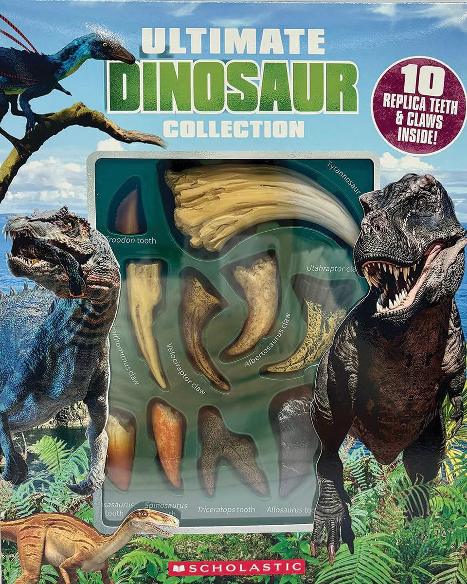 Ultimate Dinosaur Tooth &amp; Claw Collection: With 10 replica teeth &amp; claws!