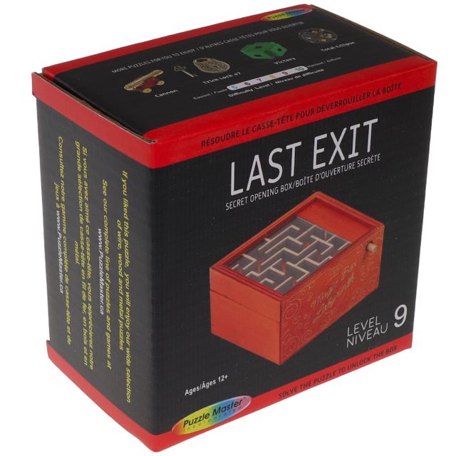 Last Exit - Wooden Puzzle Box