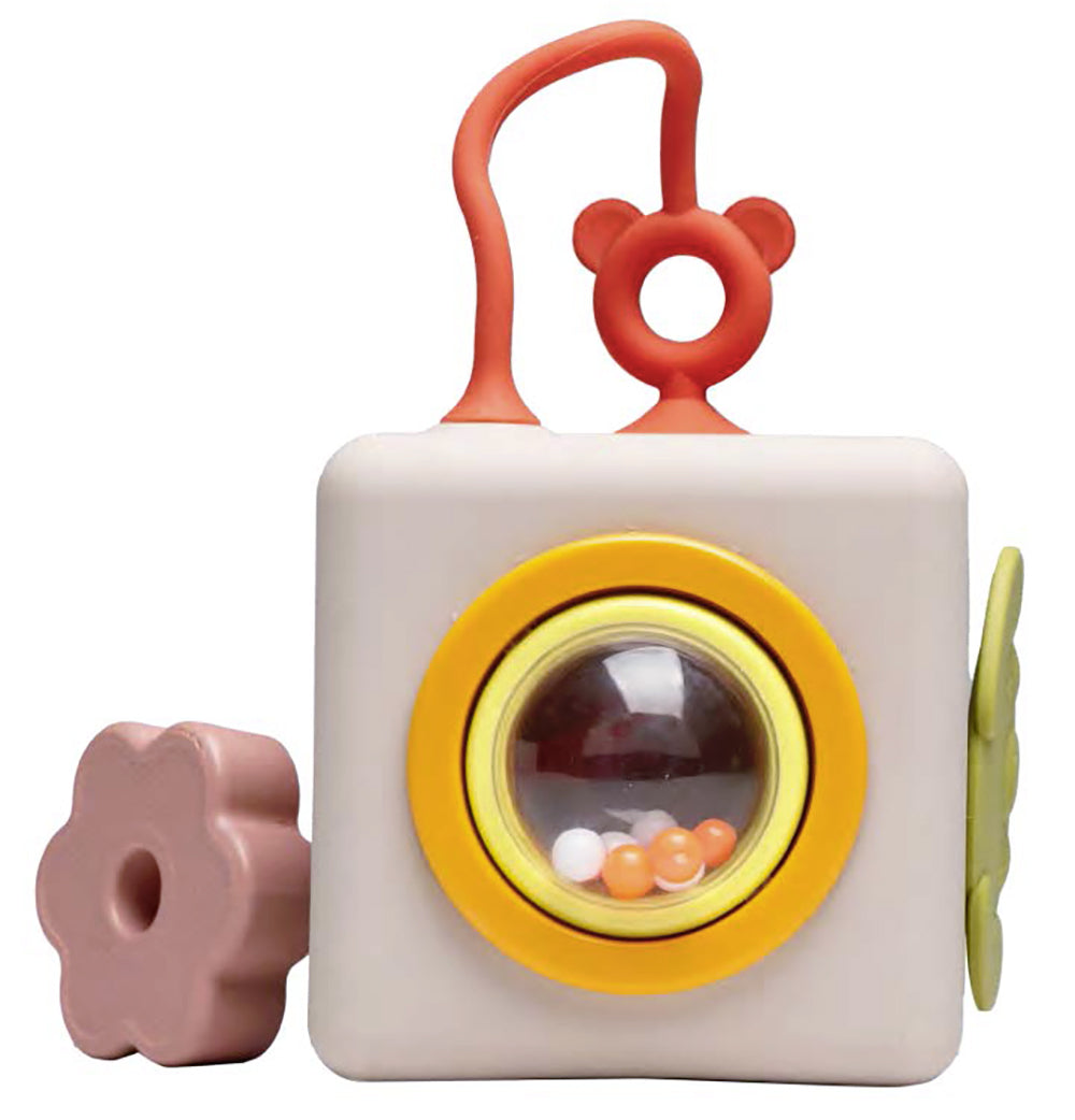 Taf Toys – Peek &amp; Play Silicone Cube