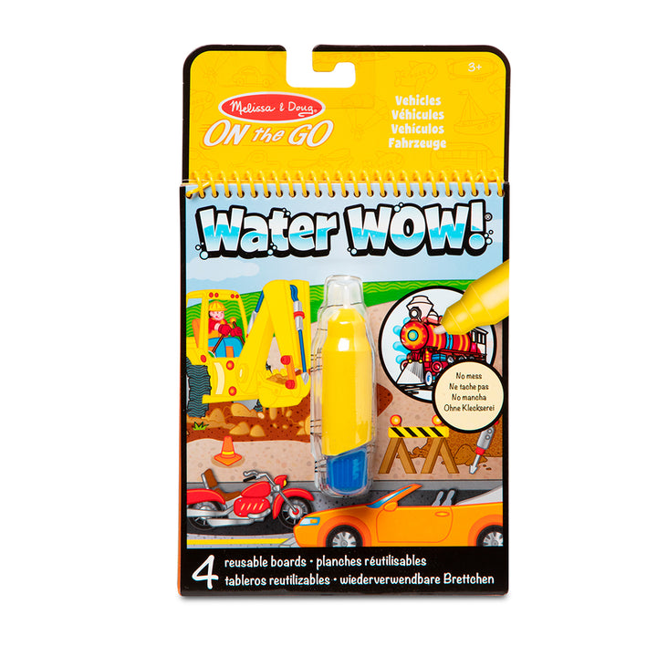 Water Wow! Vehicles- On the Go Travel Activity
