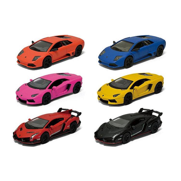 Kinsmart 5" Matte Lamborghini Die Cast Pull Back Vehicle