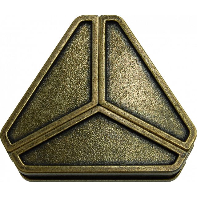 Huzzle Cast Delta Metal Puzzle