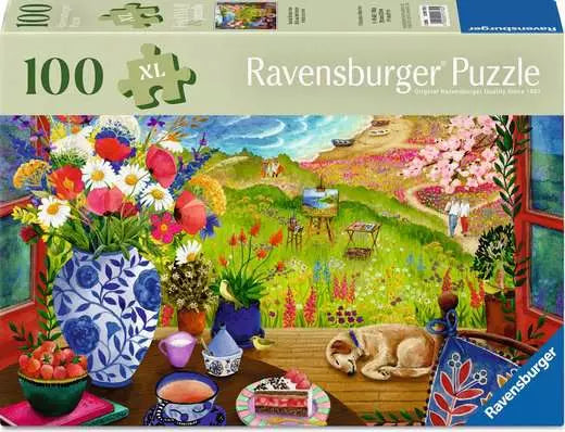 Ravensburger Seaside Window View 100pc Jigsaw Puzzle