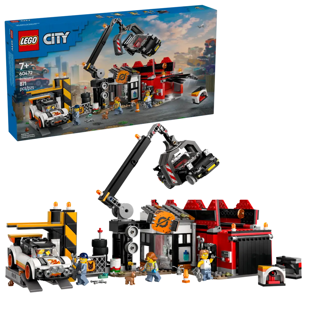 Lego® City Scrapyard with Cars