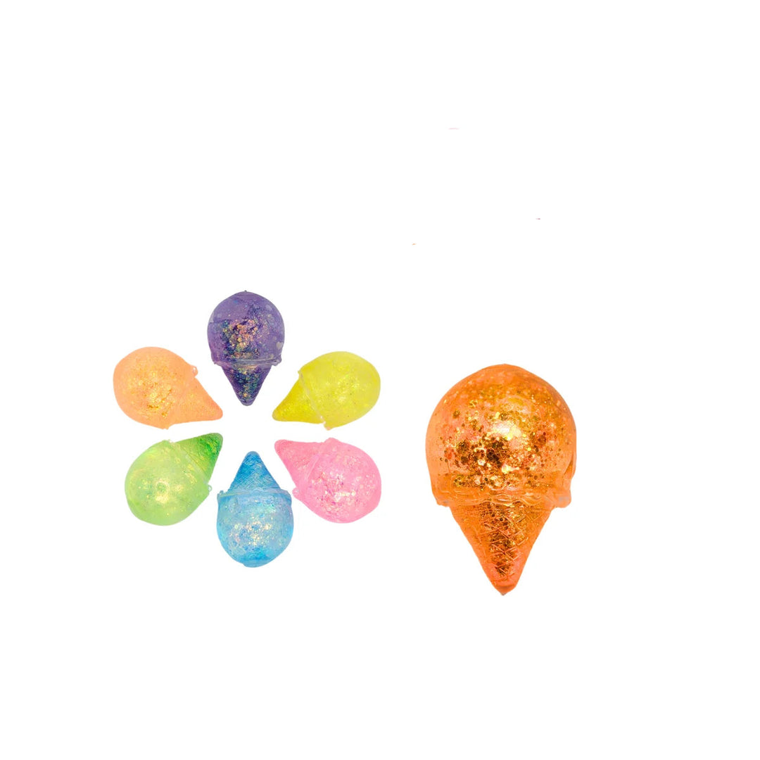 Rainbow Sugar Ice Cream Ball