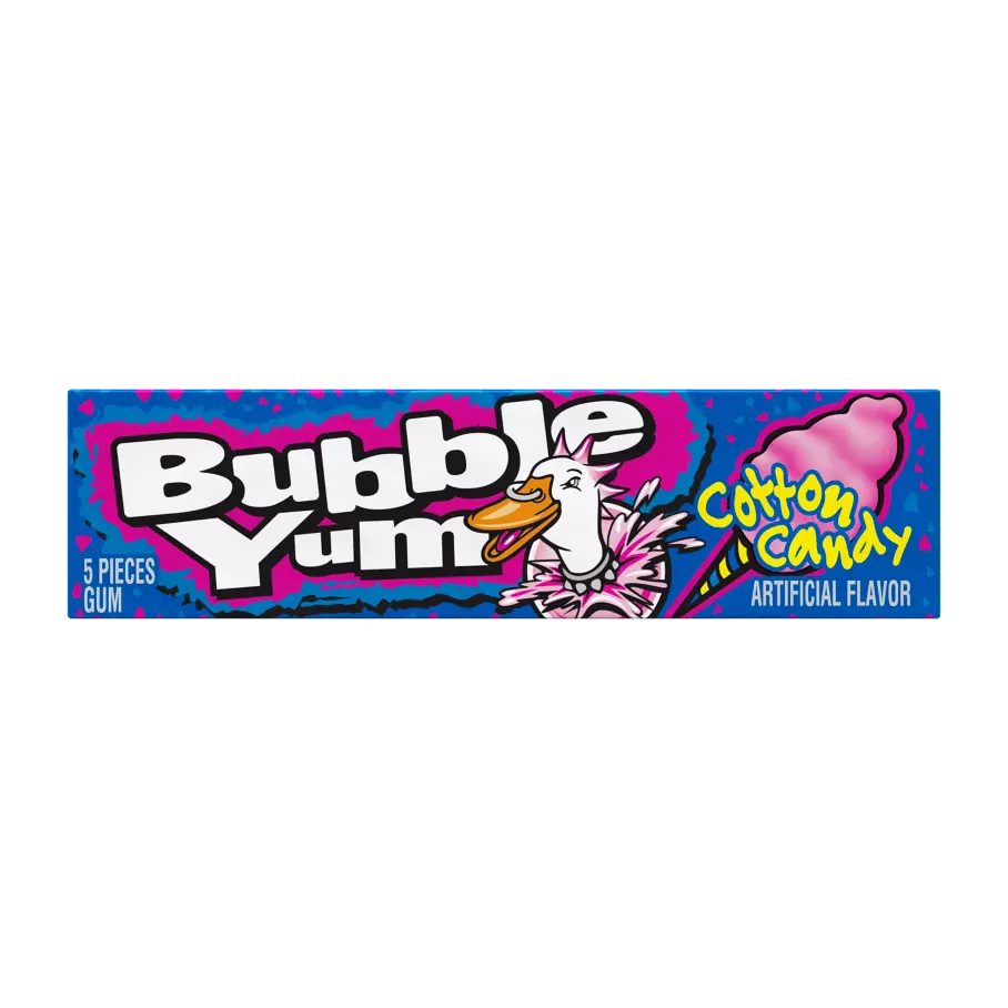 Bubble Yum Cotton Candy Bubble Gum