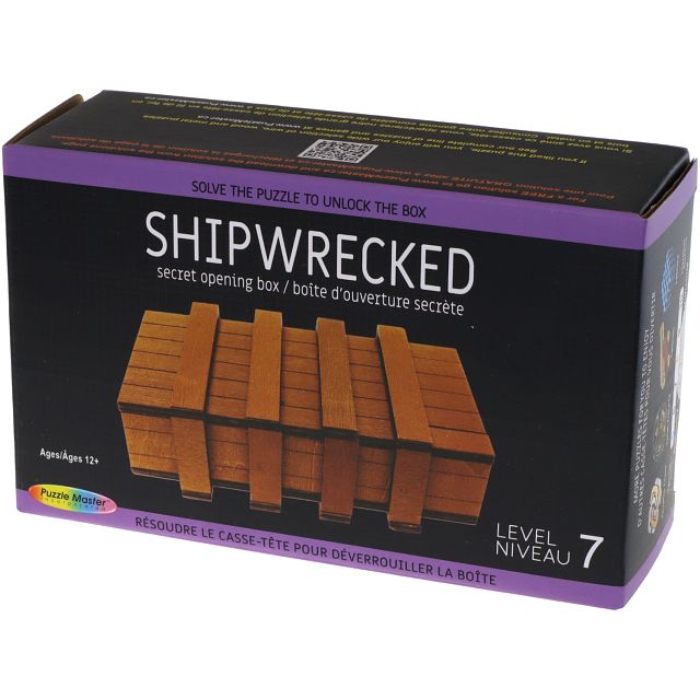Shipwrecked - Wooden Puzzle Box
