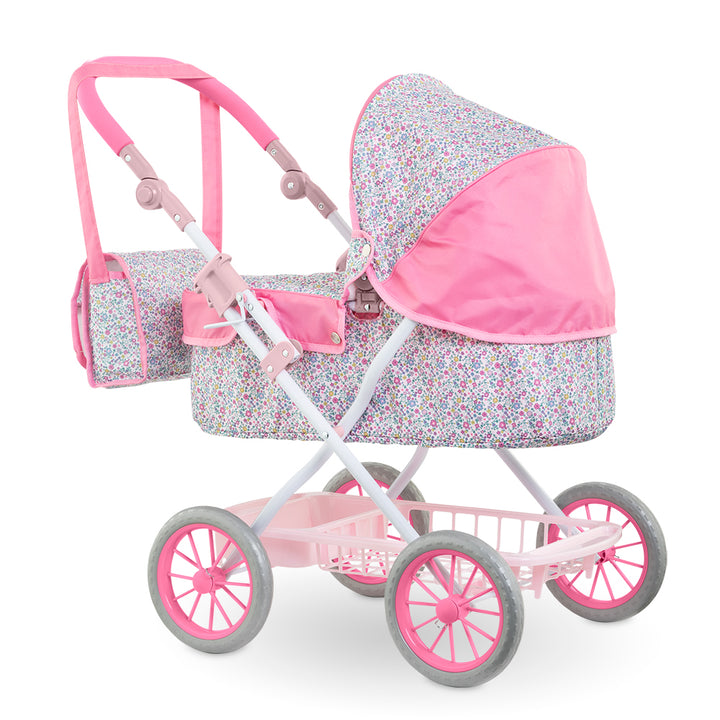 Corolle Flowered Carriage for 14"/17"/20" Doll