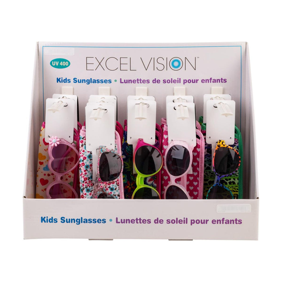 Excel Vision Girls Printed Sunglasses