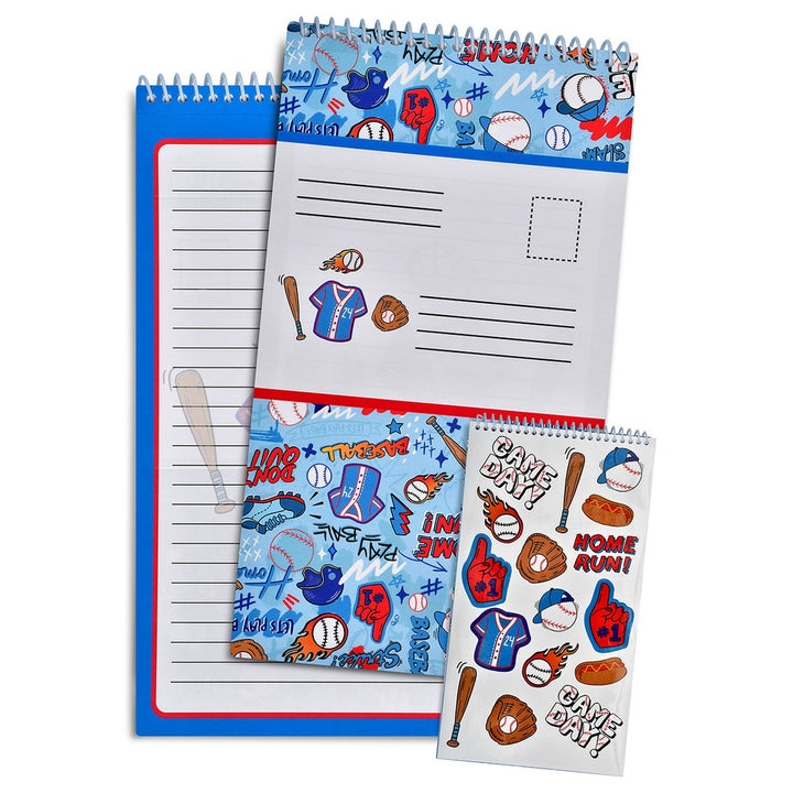 Iscream Corey Paige Ballgame Seal &amp; Send Stationery