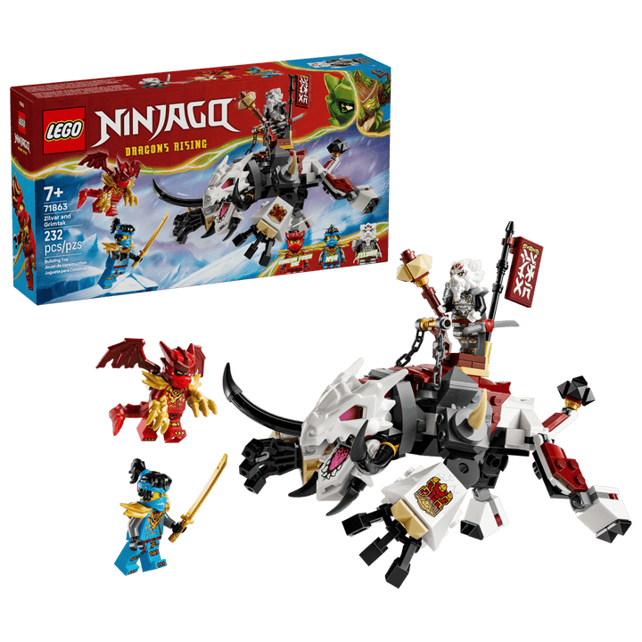 Lego® Ninjago® Zilvar and Grimtak the Dragon Beast