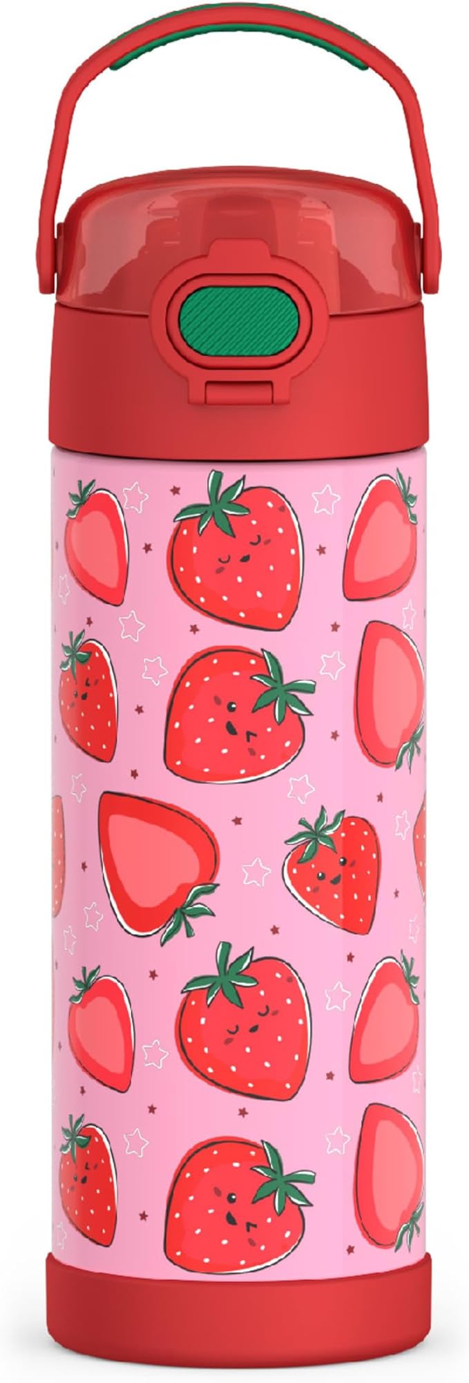 Thermos FUNtainer® Bottle W/ Carry Handle & Straw 14oz- Assorted Designs