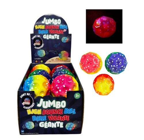 Jumbo Light-Up Hi Bounce Flashing Ball