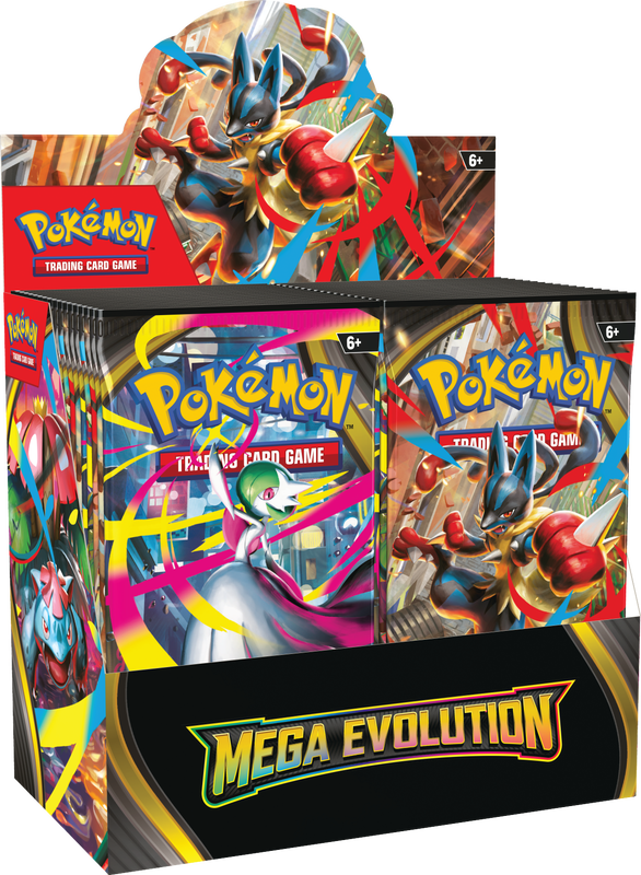 Pokemon ME01 Mega Evolution Booster Pack LIMIT 6 PACKS PER CUSTOMER