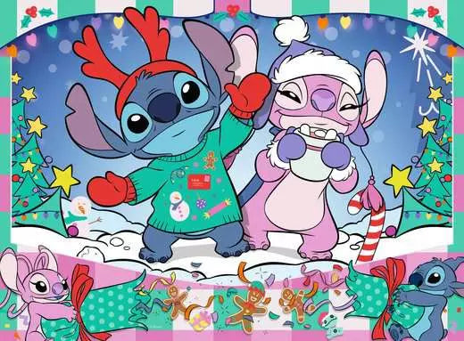 Ravensburger Disney Stitch Christmas 100pc Puzzle