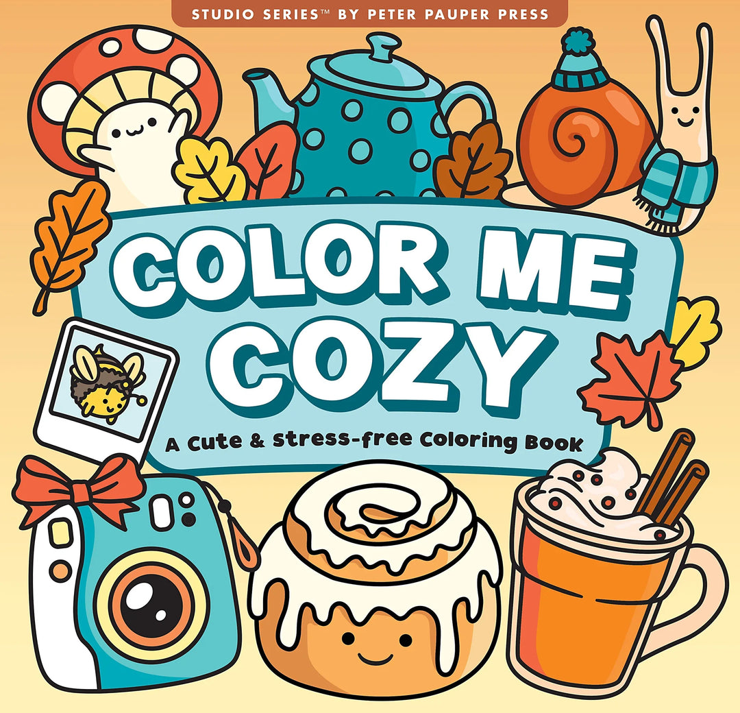 Color Me Cozy Adult Colouring Book