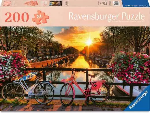 Ravensburger Sunset in Amsterdam 200pc Jigsaw Puzzle
