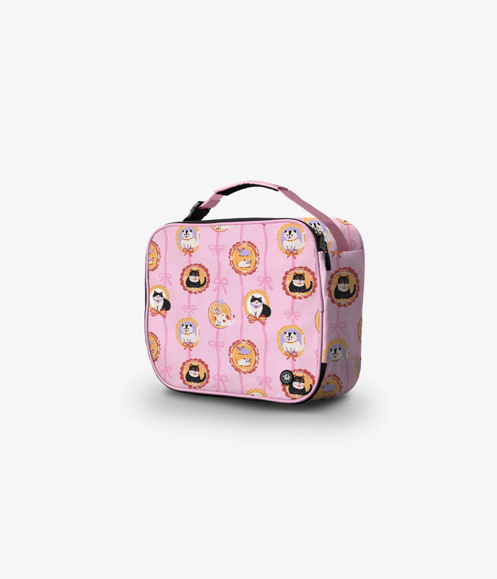 Headster Kids Kitty Charm Classic Lunch Box - Smart Pink