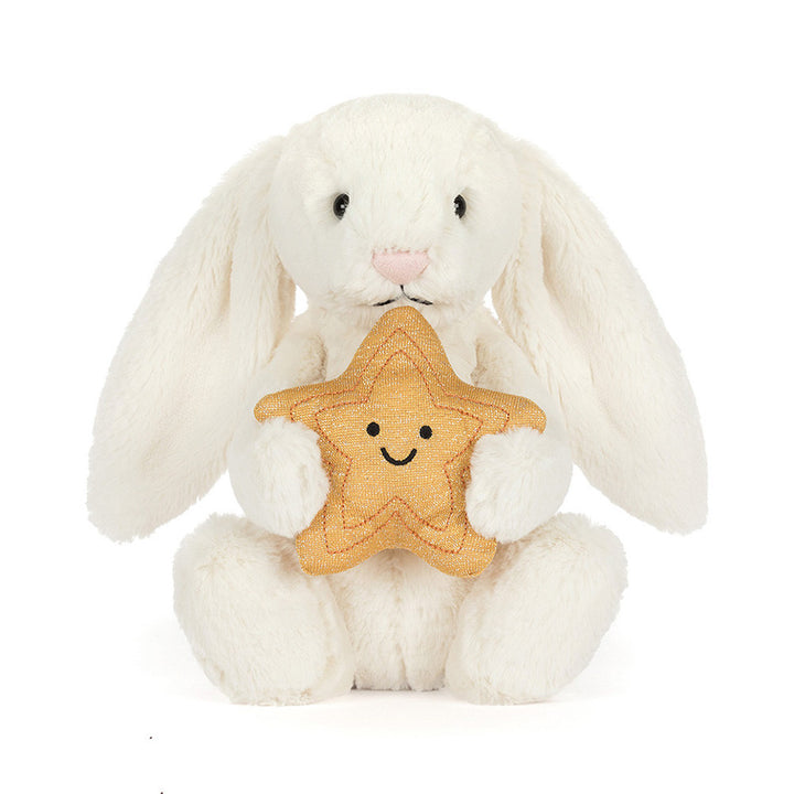 Jellycat Cream Bunny with Star - LIMIT OF ONE PER CUSTOMER