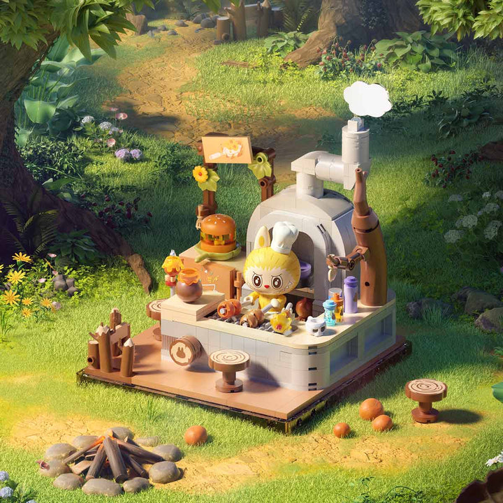 The Monsters Forest Secret Base Series Blocks Part 2 Genius Cook - FINAL SALE