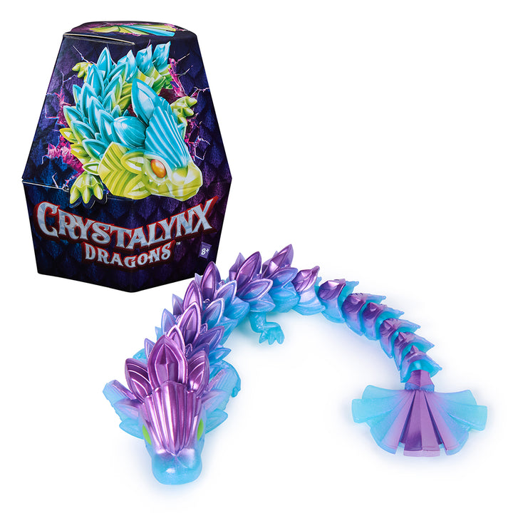 CrystaLynx Collectible Articulated 9" Dragon Figure