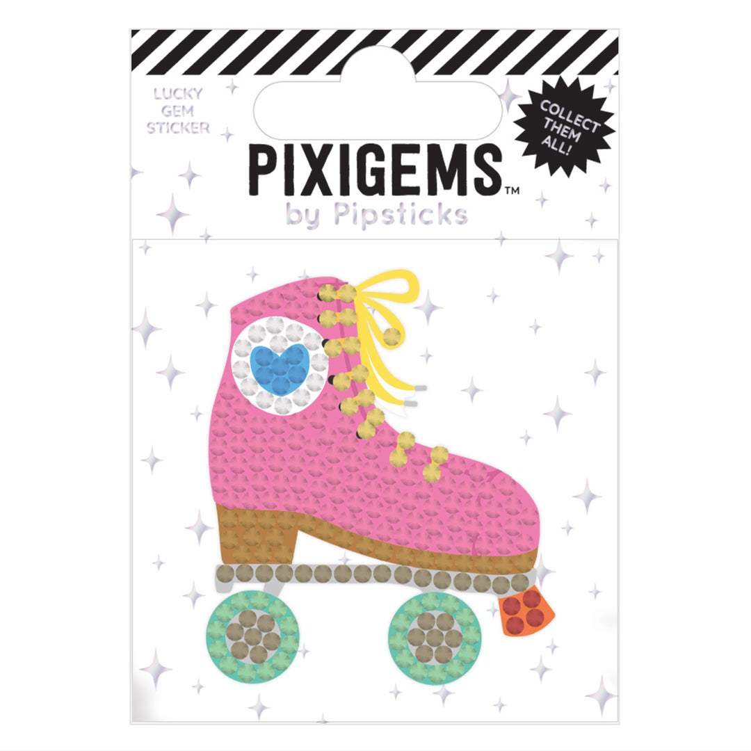 Pipsticks Pixigem Stickers Summer Skate