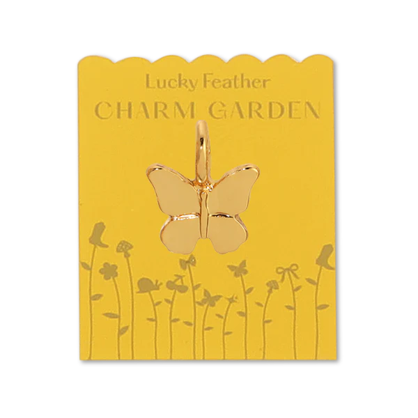 Charm Garden - Butterfly Charm - Gold