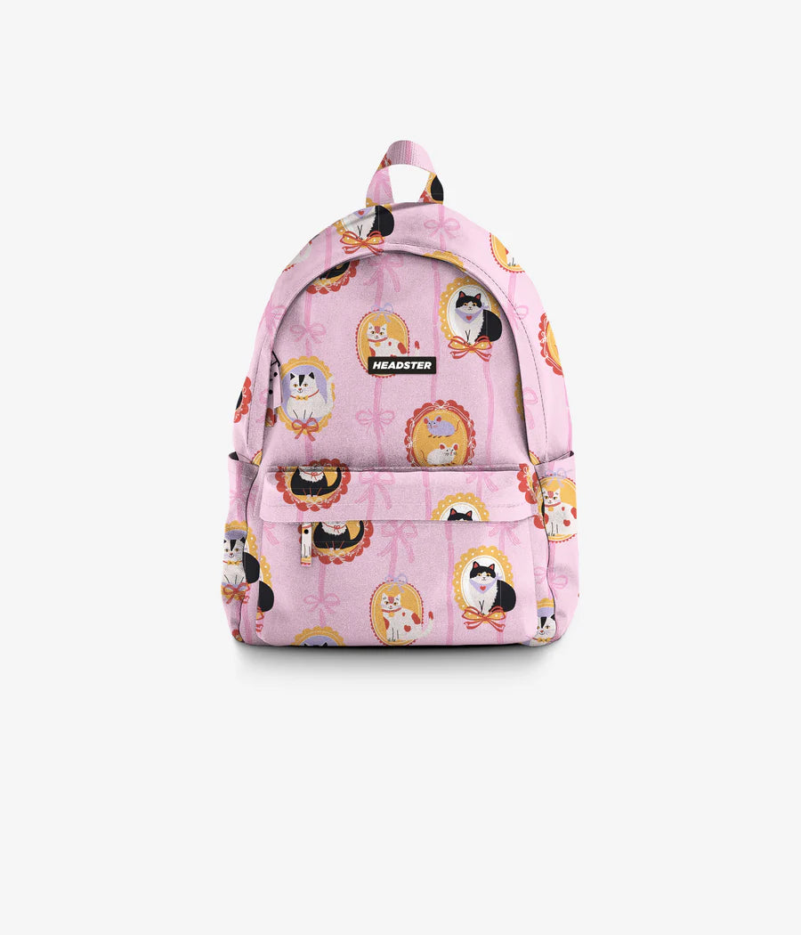 Headster Kids Kitty Charm 20L Backpack - Smart Pink