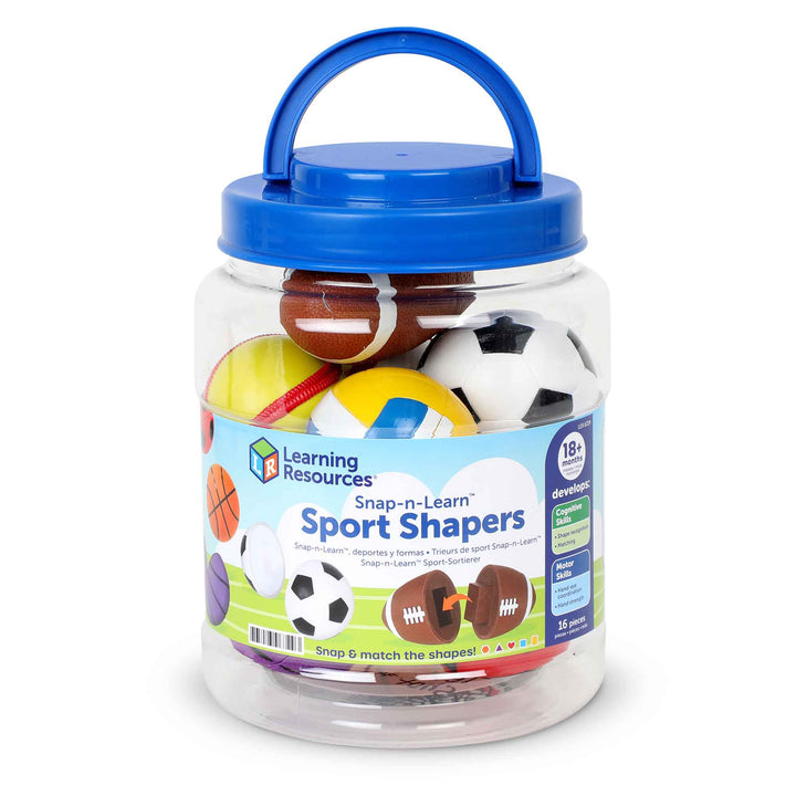 Learning Resources Snap-n-Learn Sports Shapers