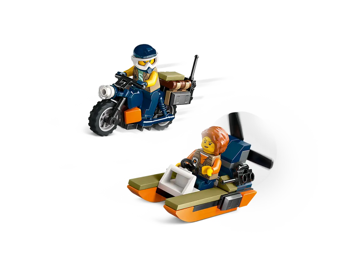 Lego® City Jungle Explorer Helicopter at Base Camp