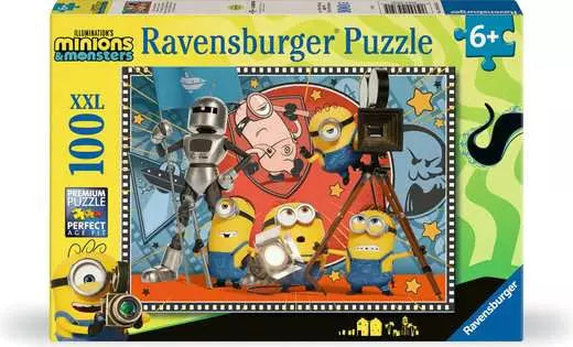 Ravensburger Minions &amp; Monsters XXL 100 pc Jigsaw Puzzle