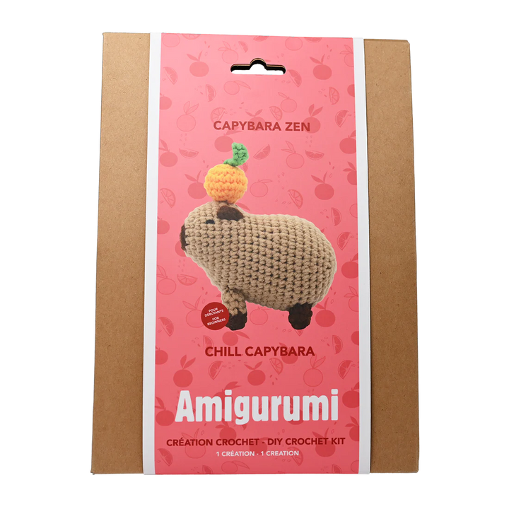 Chill Capybara DIY Crochet Kit