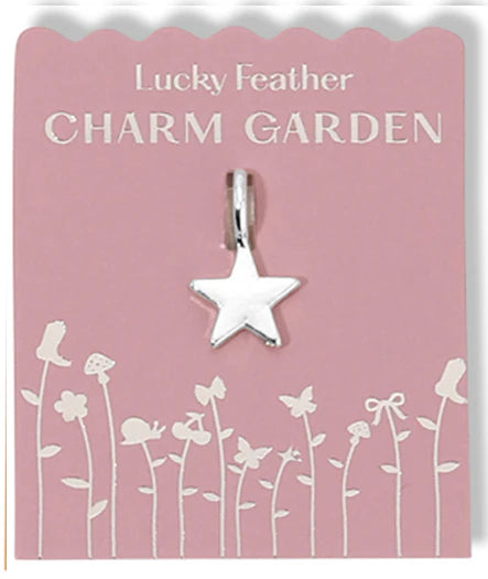 Charm Garden - Star Charm -  Silver