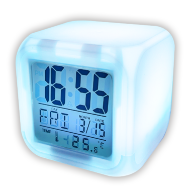 GlowTime LED Alarm Clock