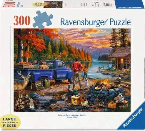 Ravensburger Sunset Lake 300pc Jigsaw Puzzle