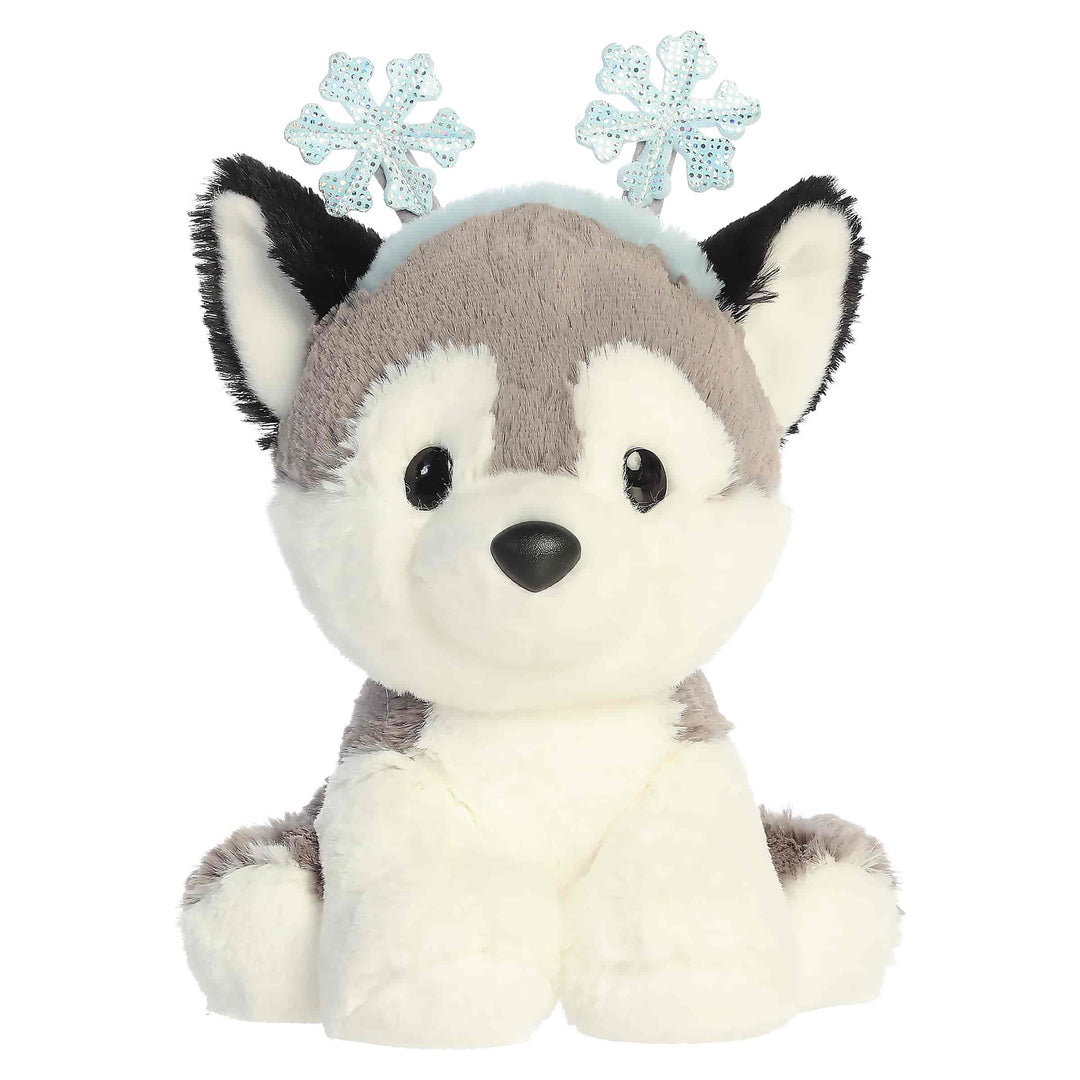 Aurora® Huxley Husky™ 7" Holiday Cheer™ Plush