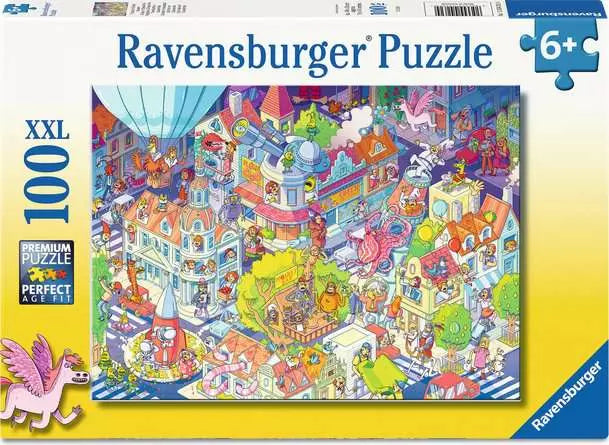 Ravensburger A Day in Chaosville 100pc Jigsaw Puzzle