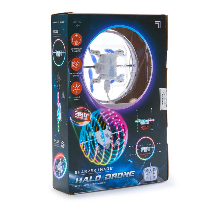 Sharper Image R/C Halo Drone Light-Up Orbiter