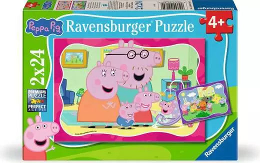 Ravensburger Peppa Pig 2x24 pc Puzzle