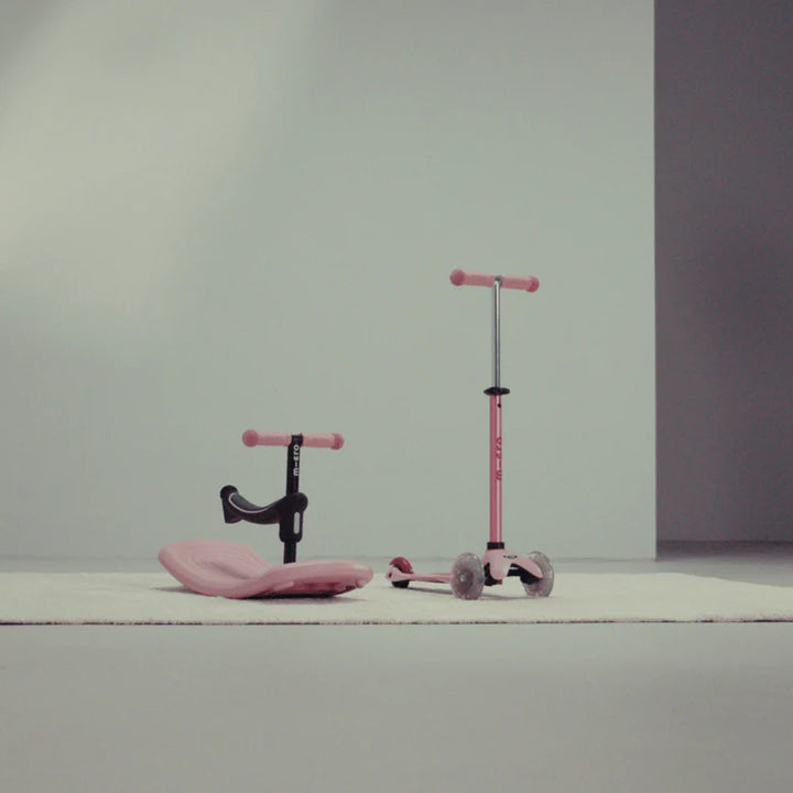 Micro Rock &amp; Go LED Dusty Rose Scooter