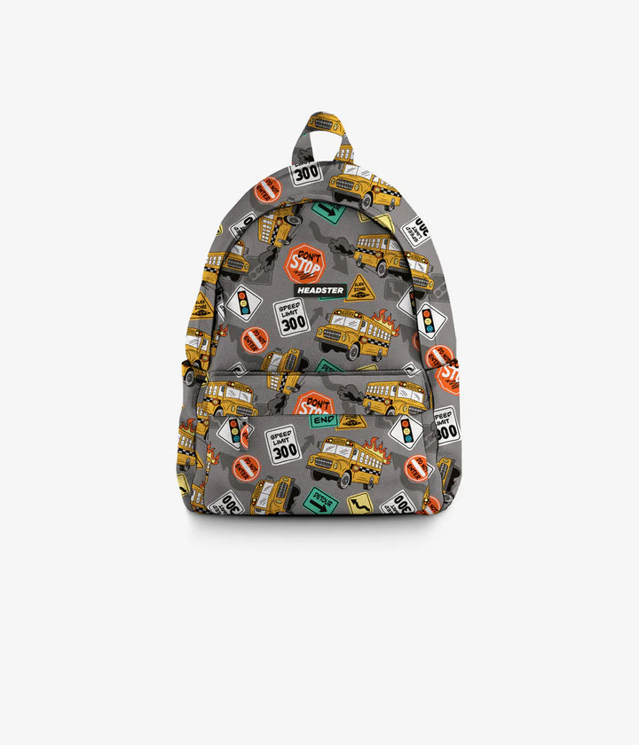 Headster Kids Bus-Ted 20L Backpack - Grey Mix
