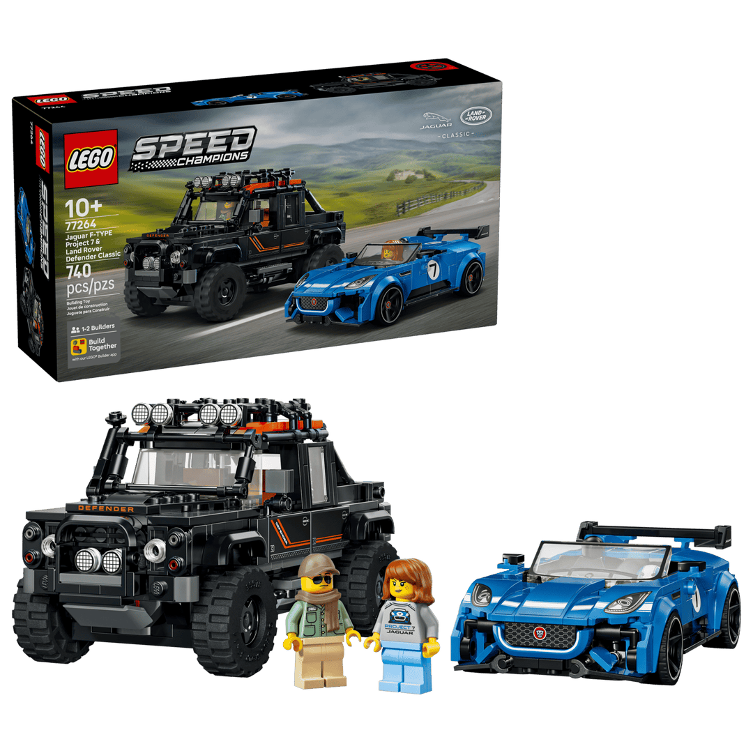 Lego® Speed Champions Jaguar Project 7 &amp; Land Rover Defender